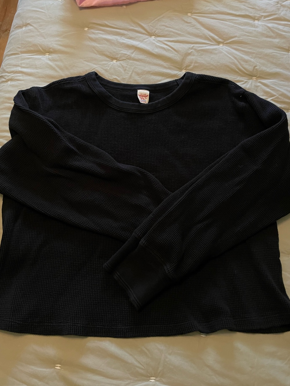 Buck Mason Toughknit Thermal Crop Crew